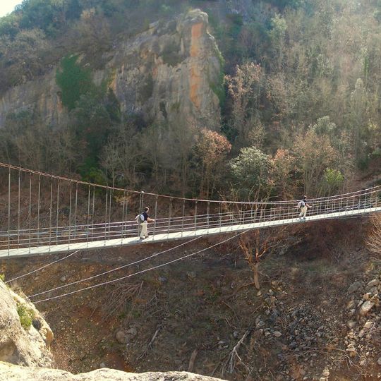 Pont penjat de Mont-rebei