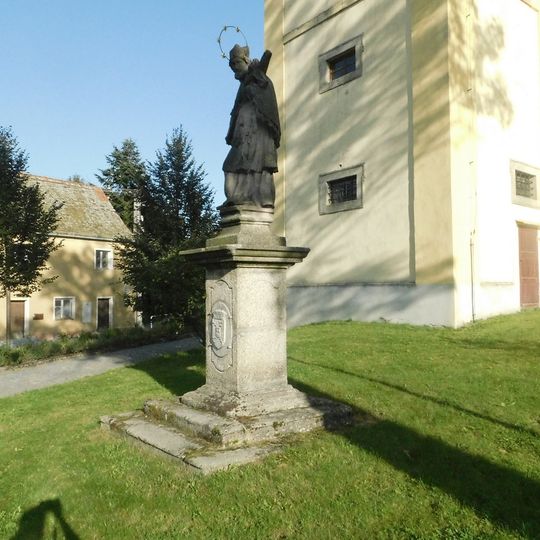 Statue of John of Nepomuk in Dolní Žandov