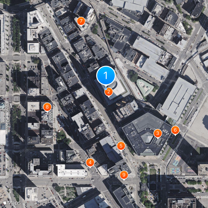 Hudson's Site Development Map