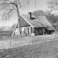 Vakwerkhuis met houten puntgevel