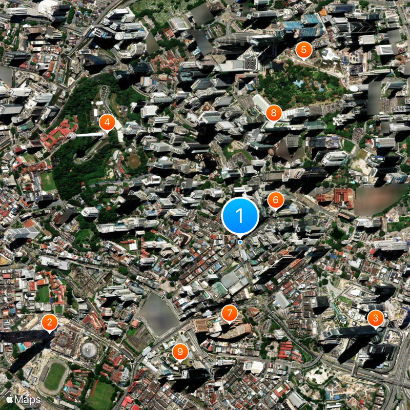 Bukit Bintang Mappa