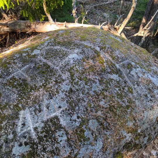 Laudanjarvi Harju boundary stone