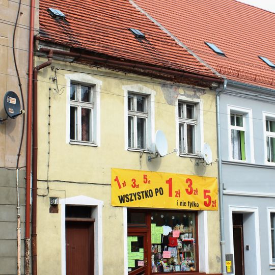 21 Niepodległości Street in Wschowa