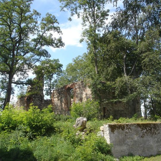 Ruins of church in Dalewo