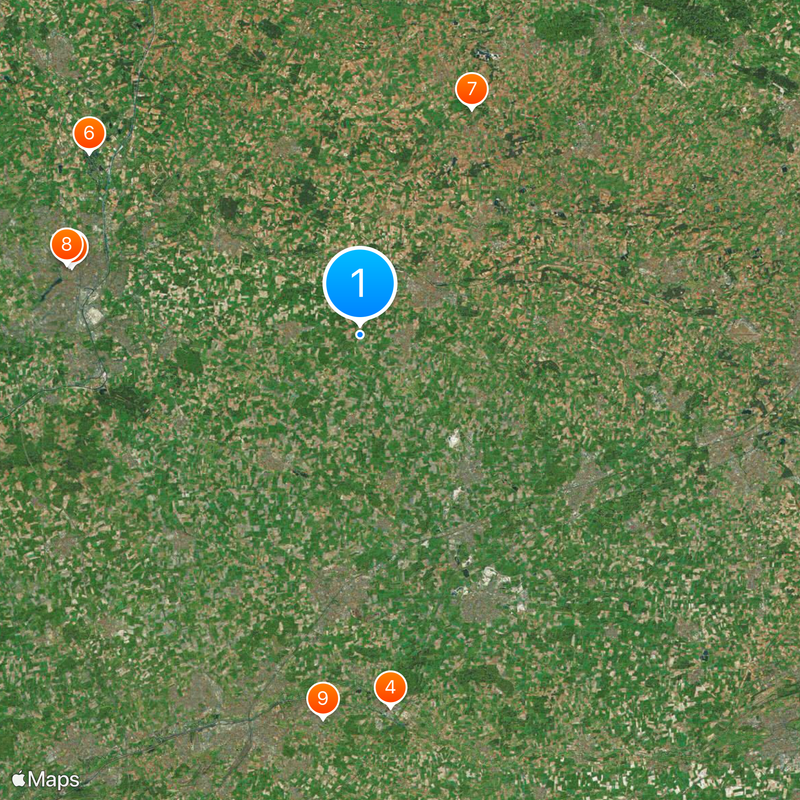 Kreis Warendorf Kaart