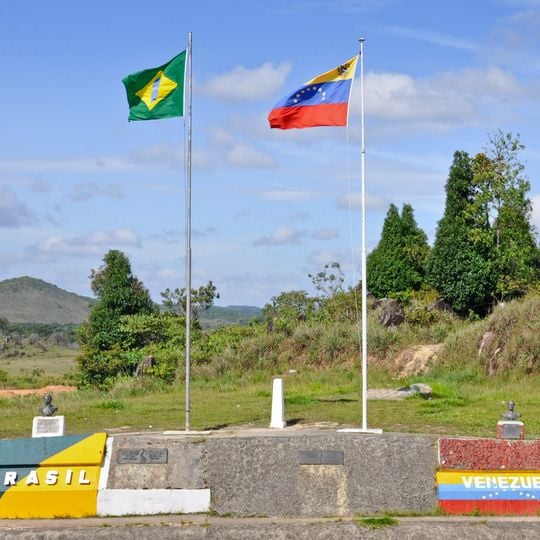 Frontera entre Brasil y Venezuela