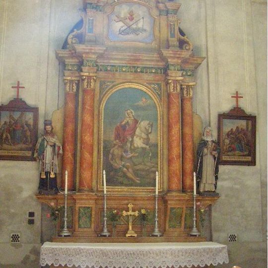 Church of St. Stephen Harding in Apátistvánfalva