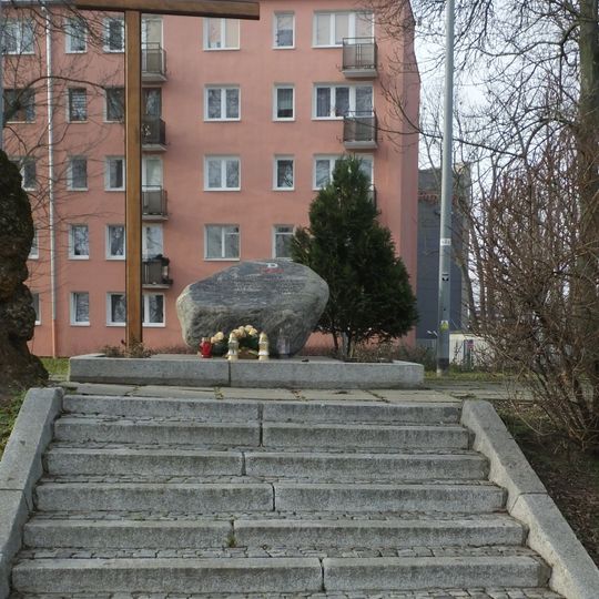 Garłuch Regiment Monument in Warsaw