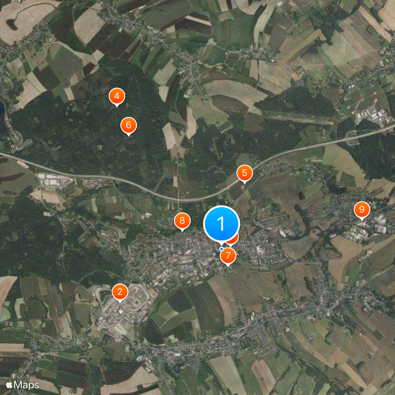 Hohenstein-Ernstthal Mappa
