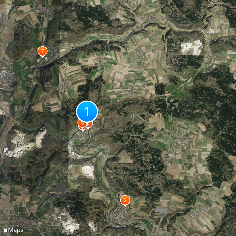 Паппенхайм Karte