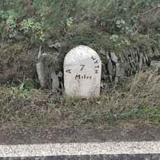 Milestone on A487