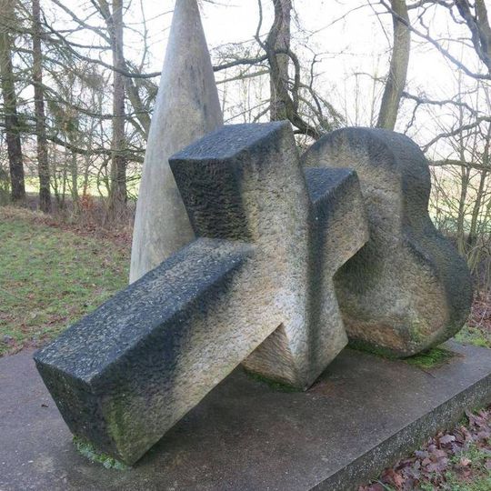 Socha Slza na Křížové cestě 21. století u Žireče