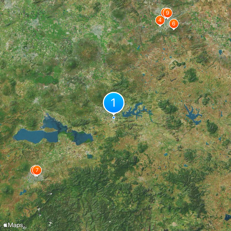 San Francisco de Acámbaro Map