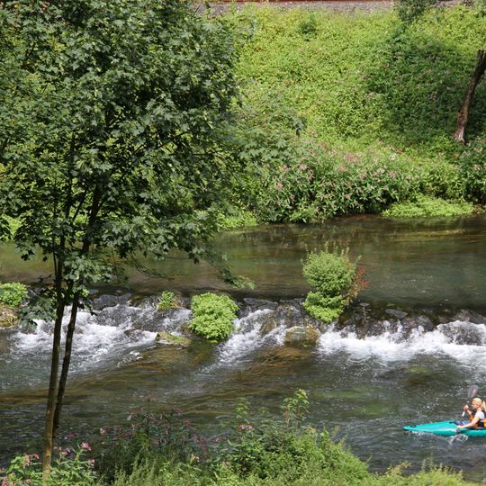 Wiesent-Tal mit Seitentälern