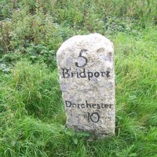 Milestone, opp. road to Askerswell at SY5368992072