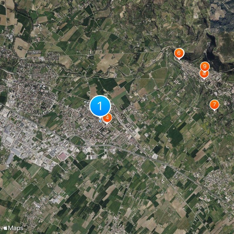 Santa Maria degli Angeli Map