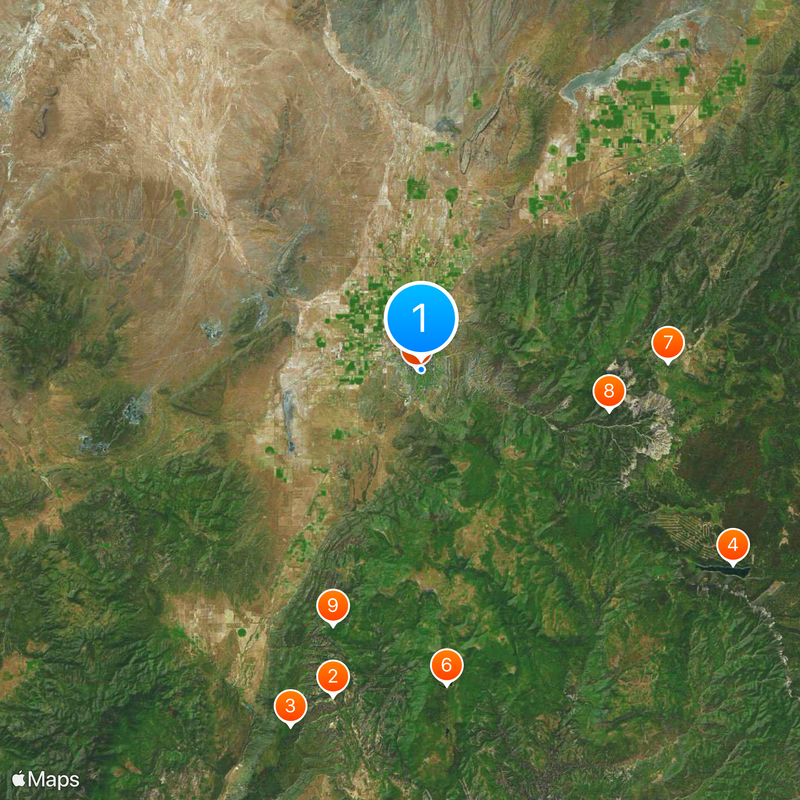 Southern Utah University Map