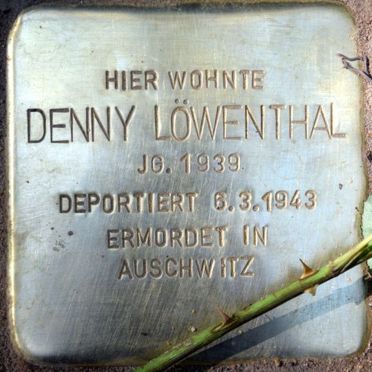 Stolperstein für Denny Löwenthal