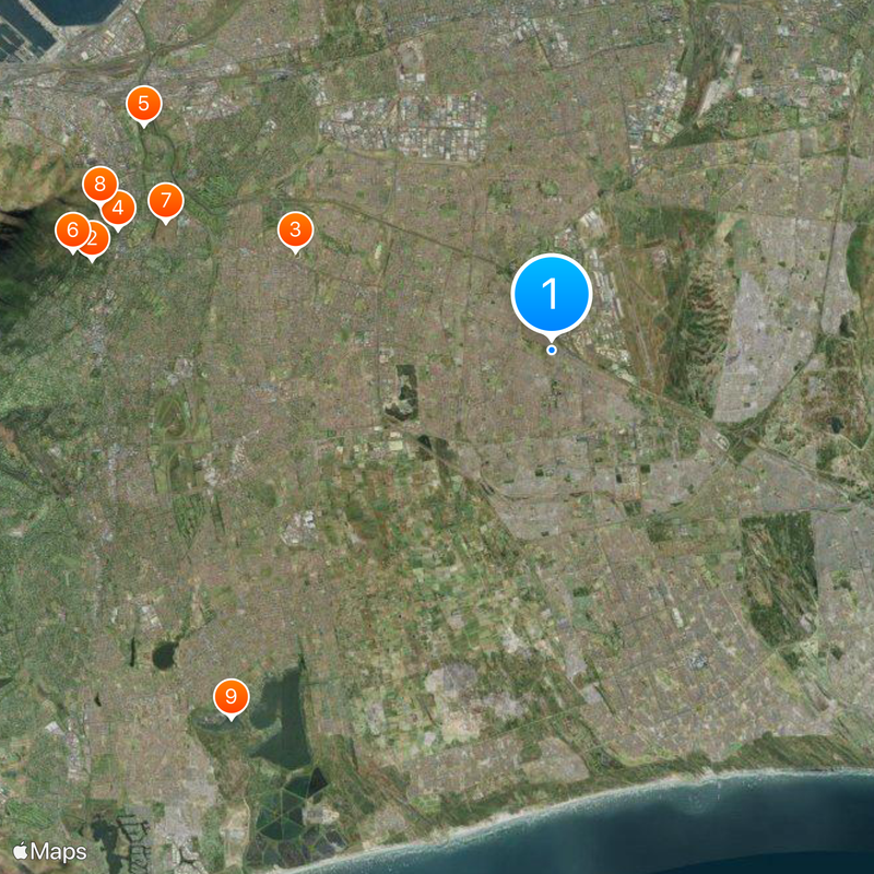Nyanga Map