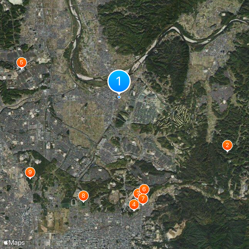 Kizu Station Map