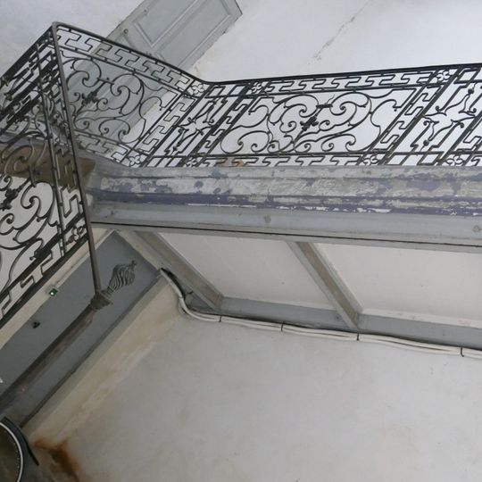 Staircase in N° 27 Madeleine street in Nîmes