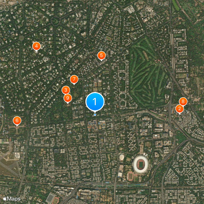 Ministry of Earth Sciences Map
