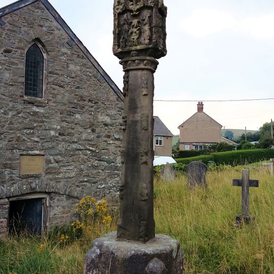 Cross In Churchyard Of St Mary's Church
