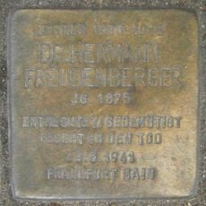 Stolperstein à la mémoire de Hermann Freudenberger