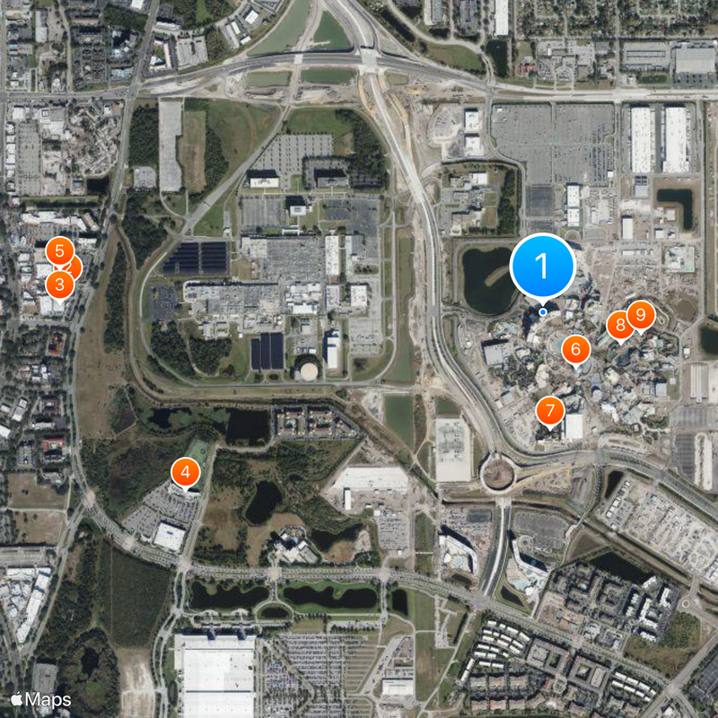 Universal Epic Universe Map