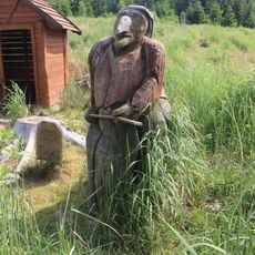 Socha Ždibuly kořenářky