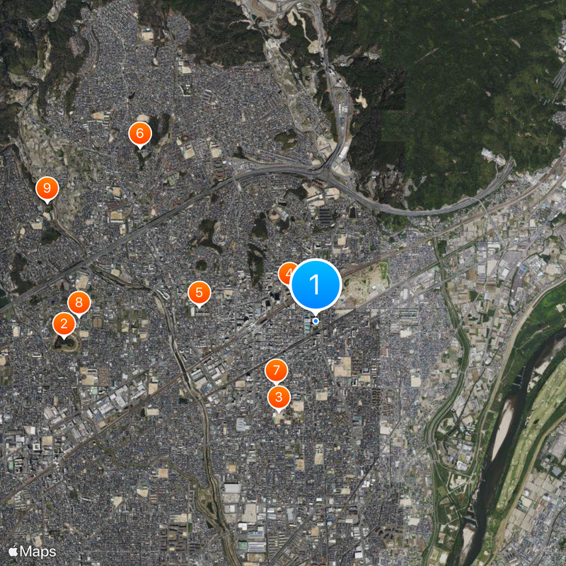 Osaka Medical and Pharmaceutical University Map
