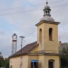 Chapel and fire station in Radim