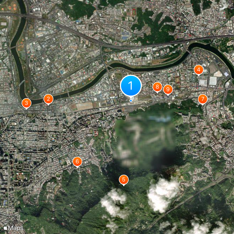 Taipei Music Center Map