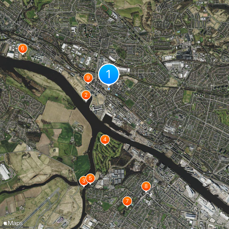 Clydebank Map