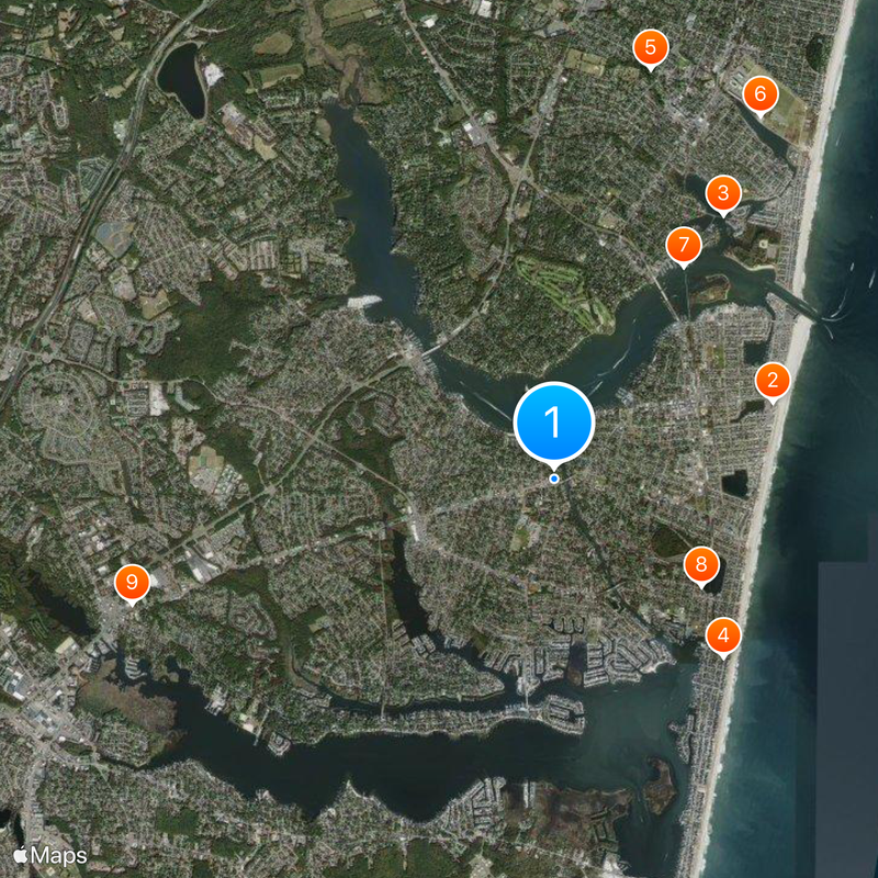 Point Pleasant Map
