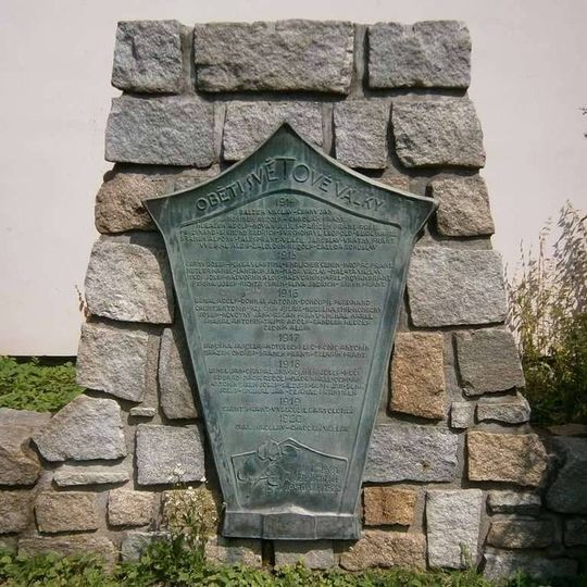 Pomník padlým ve Velké Bystřici