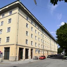 Teil einer Wohnanlage