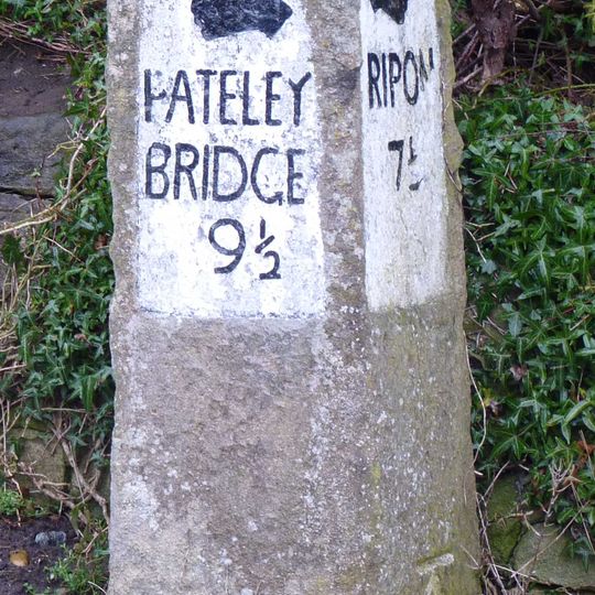 Milestone,  N end of Ripley