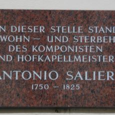 Gedenktafel für Antonio Salieri