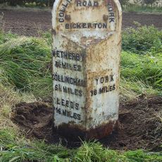 Mile Post Approximately 350 Metres East Of Turning To Bickerton