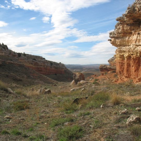 Conjunto de Interés Cultural zona paleontológica "Cerro de La Garita" y "Barranco de Las Calaveras"