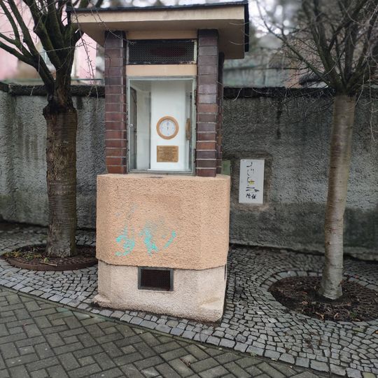 Meteorological column in Mimoň