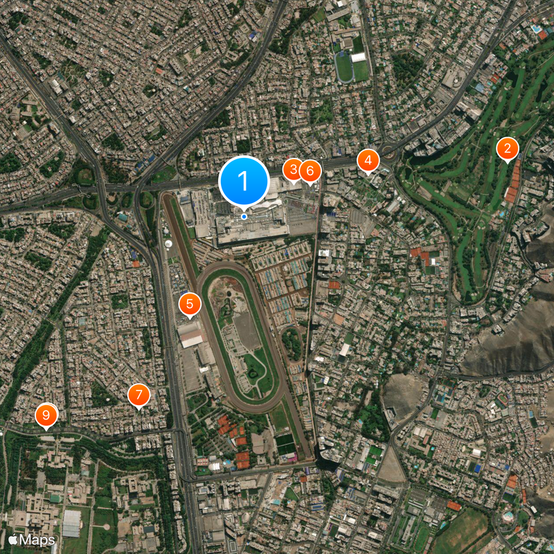 Jockey Plaza Shopping Center Mapa