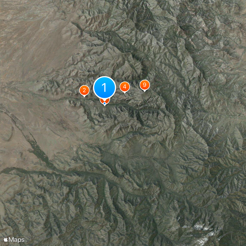 Chiricahua National Monument Map
