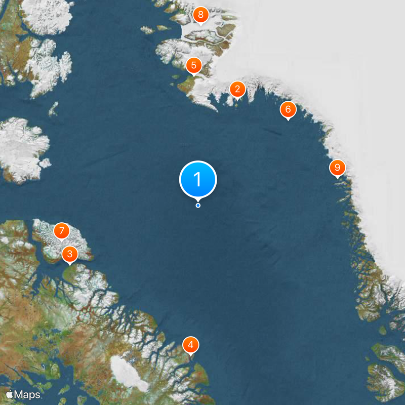 Baffin Bay Map