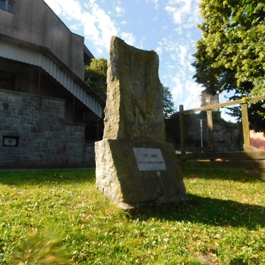 Pomník založení Sokola v Lipnici nad Sázavou