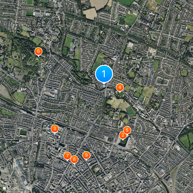 Drumcondra Mappa