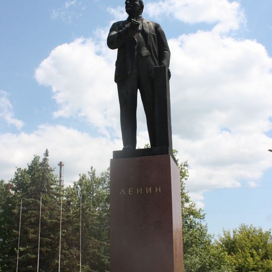 Lenin on Lenin Sq., Simferopol