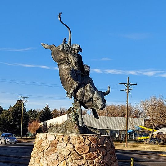 Lane Frost Statue