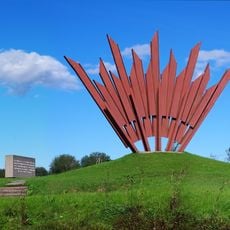 Line of defense of the Soviet troops in Villozi